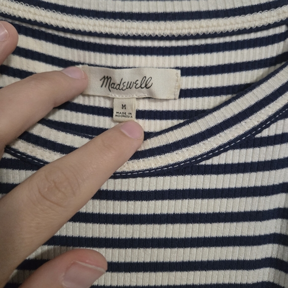 Madewell stretchy midi sundress, sz medium - Picture 6 of 6